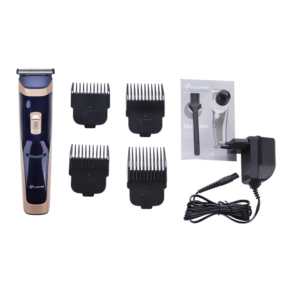 

Hair trimmer Electric hair clipper fine steel knife head low noise electric clipper household portable one key switch gemei