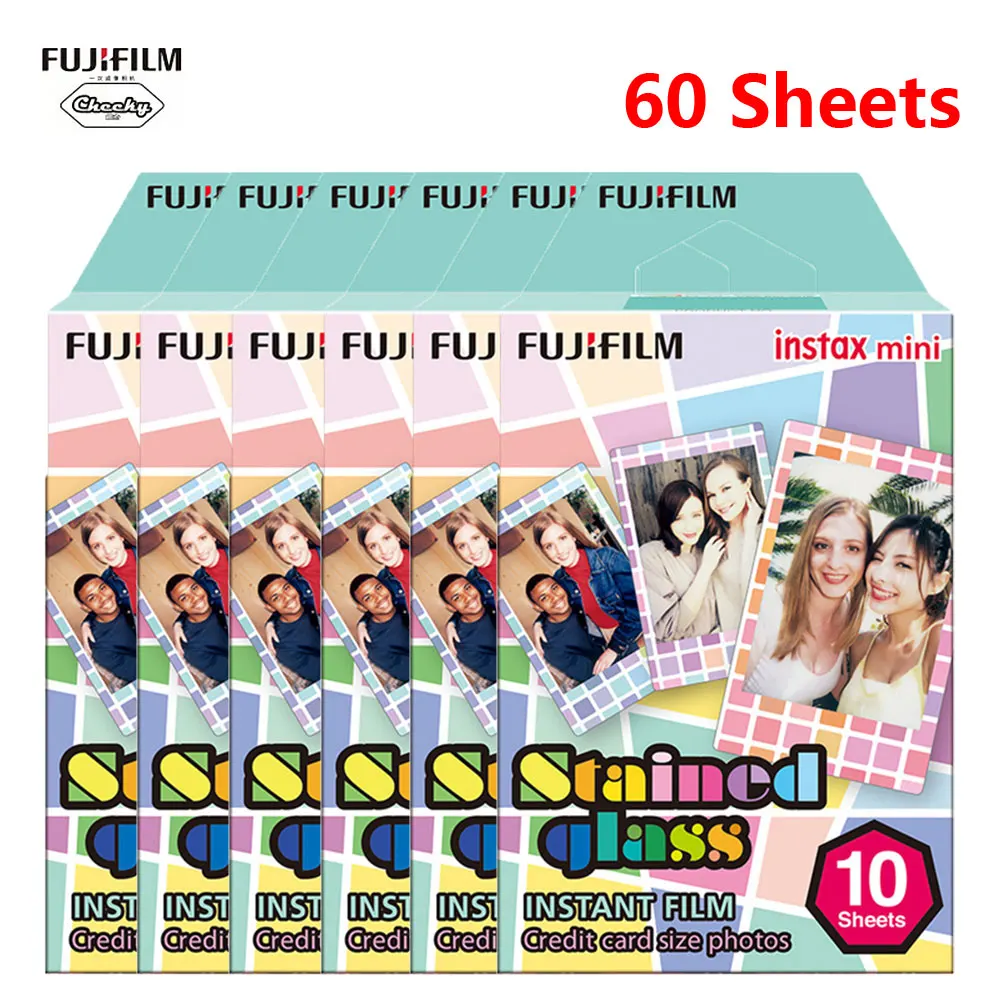 2020 Fujifilm Instax 10 60Sheets Мини пленка мгновенная фотобумага для Fuji Mini 8 9 7s 70 25 50s 90