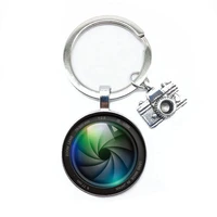 2021 popular slr lens camera pendant keychain personalized jewelry gifts between photographers slr enthusiasts friends