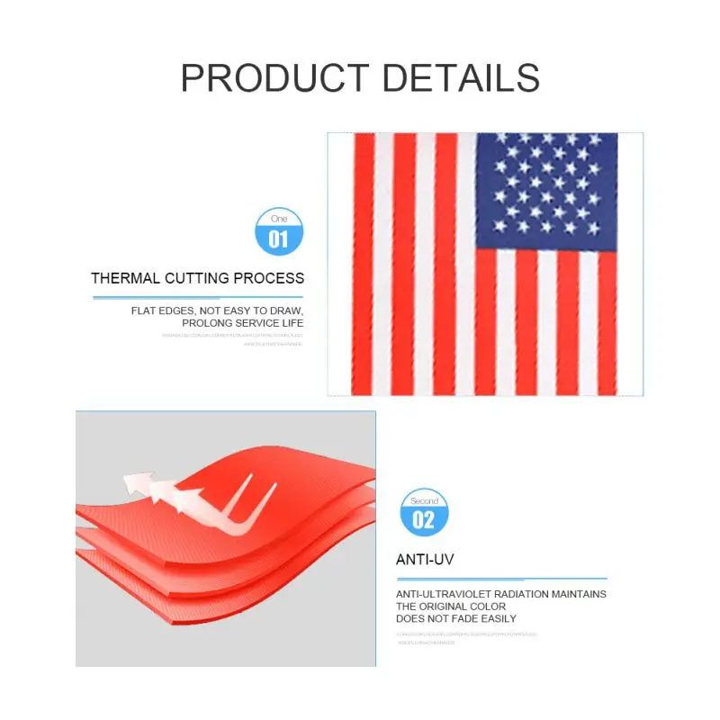 Американский флаг квадратный баннер патриотические события американский