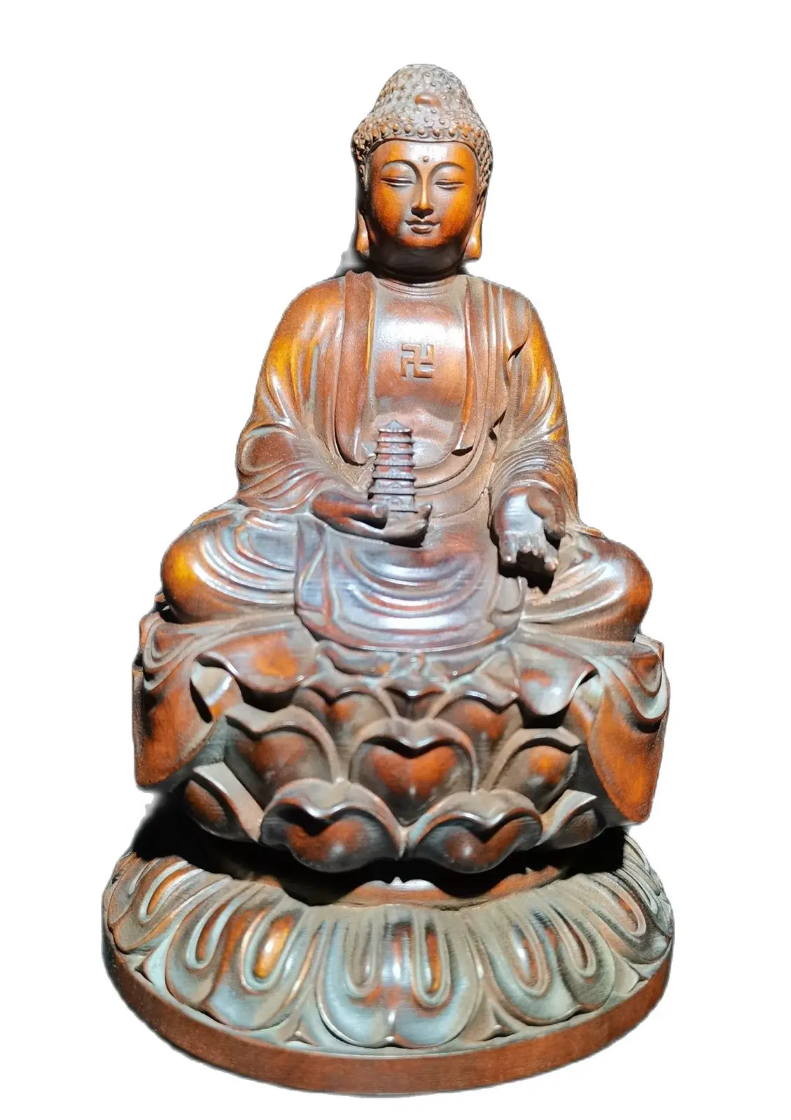 

antique chinese statues wooden carving vintage wood carved figure buddha statue