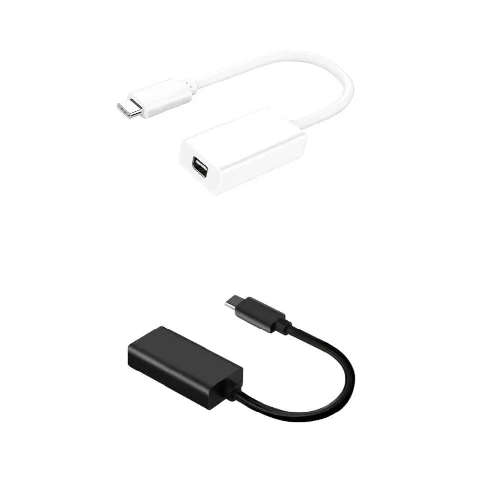 USB C Mini Дисплей Порты и разъёмы адаптер 3 1 Тип (Thunderbolt 3)/Thunderbolt 2 адаптера для MacBook Pro