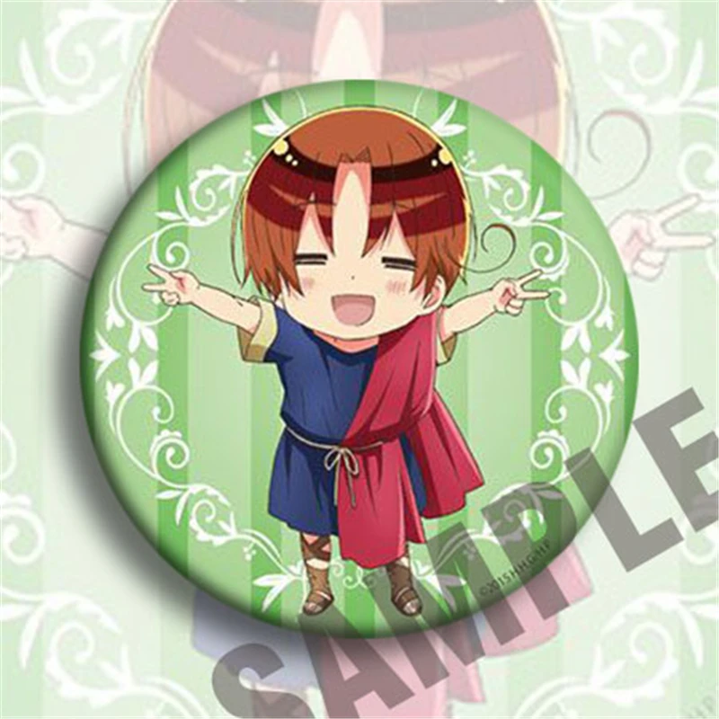 8 шт./компл. мультфильм хеталия: оси силы Япония Косплей булавки для рюкзака Сумки