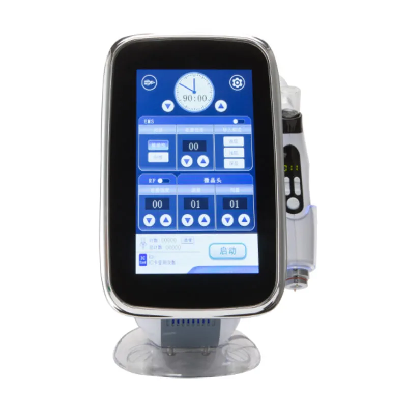 

EMS importer to remove eye circles RF radio frequency ice guide water light import clean and brighten skin