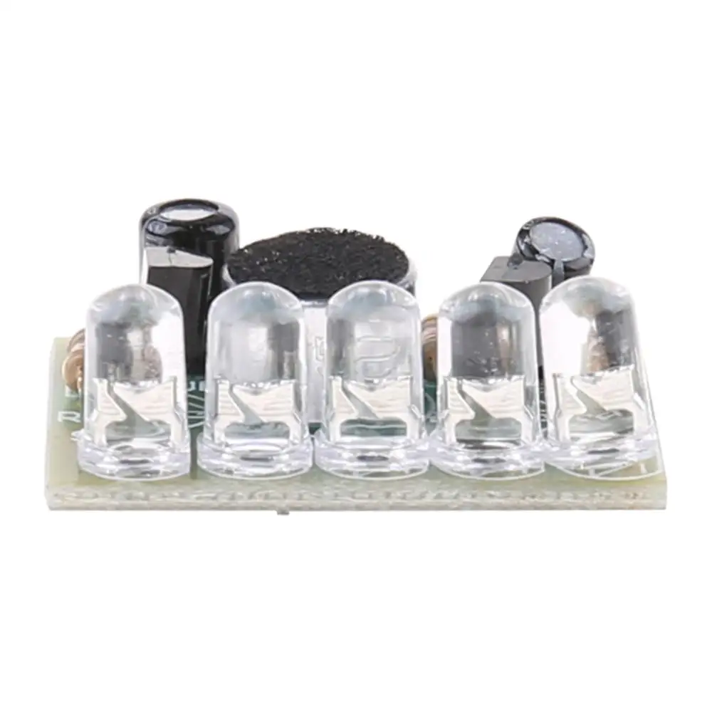 1 шт. Новый звук управления LED Мелодия лампа электронное производство DIY наборы