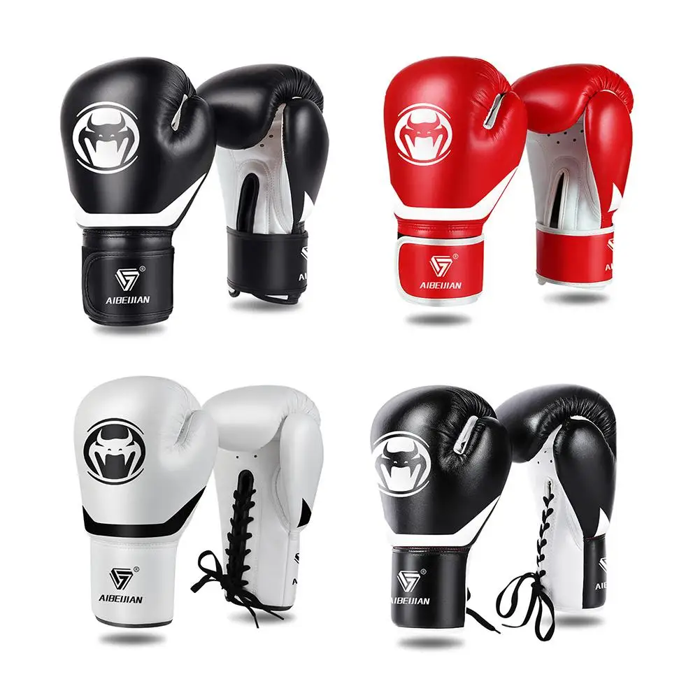 Боксерские перчатки профессиональные тренировочные для взрослых и детей Санда