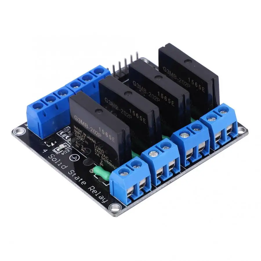 Твердотельный релейный модуль 4 Канальный Релейный Модуль 5 В низкоуровневый