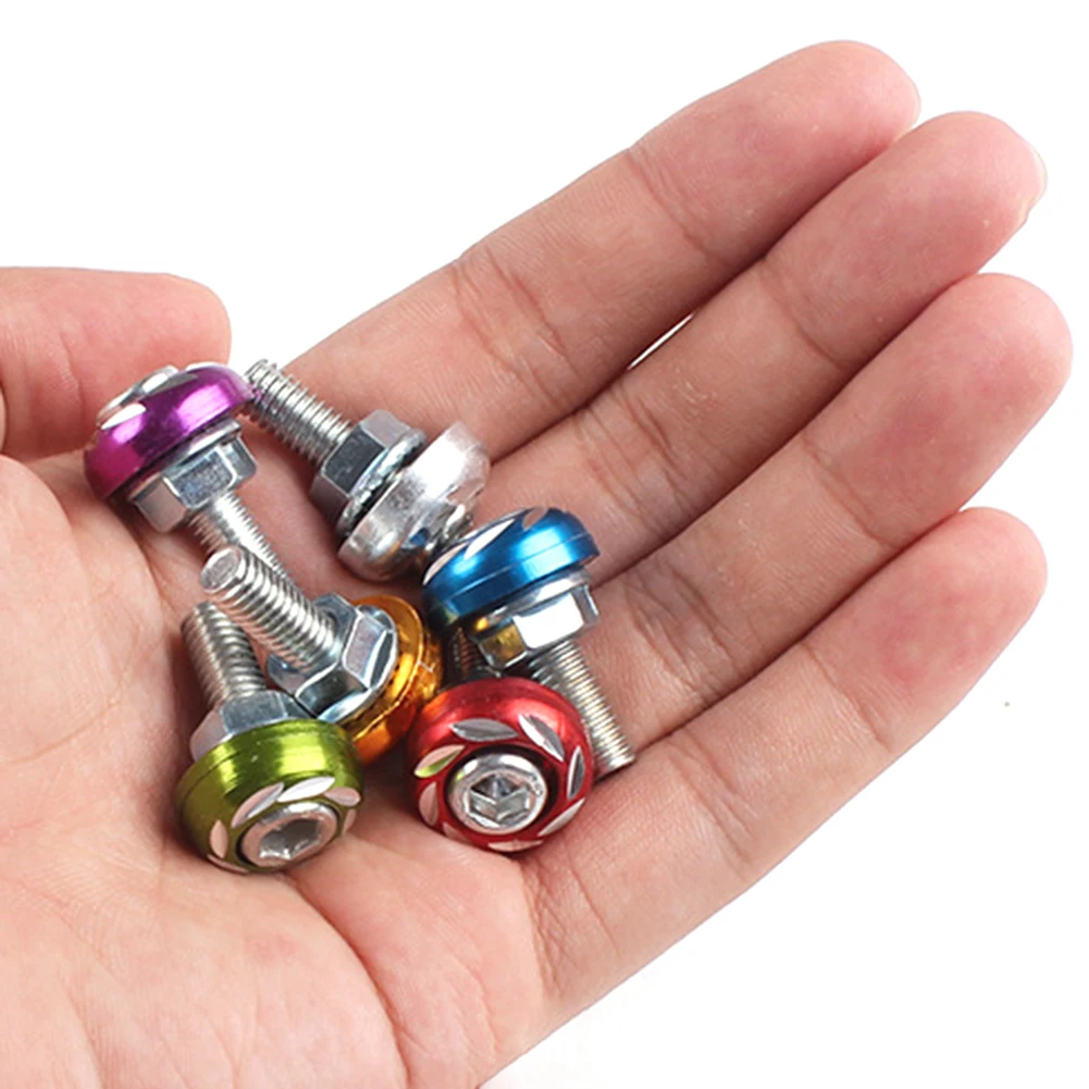 10 Pcs/Set License plate screw Decorative Color Screws Nuts Bolts Motorcycles Motorcycle Modification Accessories | Автомобили и