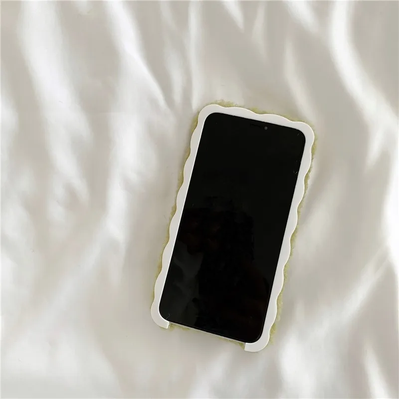 

Winter Cute Cartoons Plush Dinosaur Female Soft Case For Iphone 11 12 Pro Max Mini 7 8 Plus Xr X Xs Max Se 2 Phone Cover Fundas