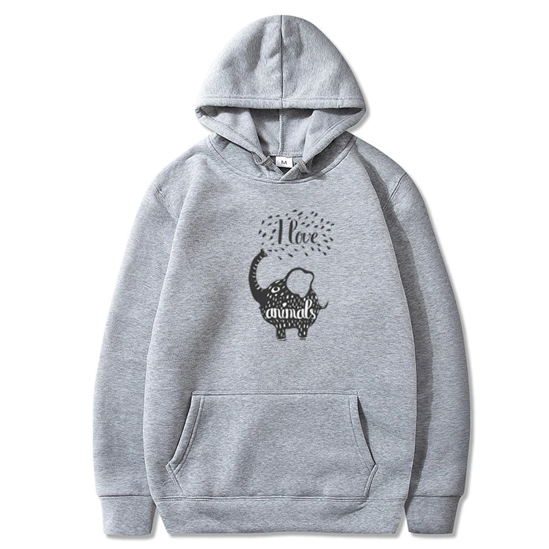 

2020New Street Trends Animal Picture Men's And Women's Hoodies Hooded Headgear Running Sport Fashion Casual Long Sleeve12 Colour