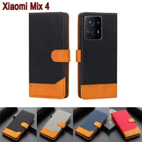 mix4 case for xiaomi mix 4 cover flip leather wallet magnetic card phone protective shell etui book on for xiaomi mi mix 4 case