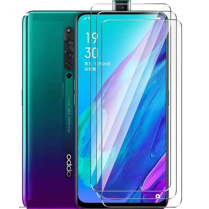 Стекло на Reno 2Z закаленное стекло для Oppo Reno2 Z 3 4 Lite 4Z 4F Ace 2 Защитная пленка для экрана телефона