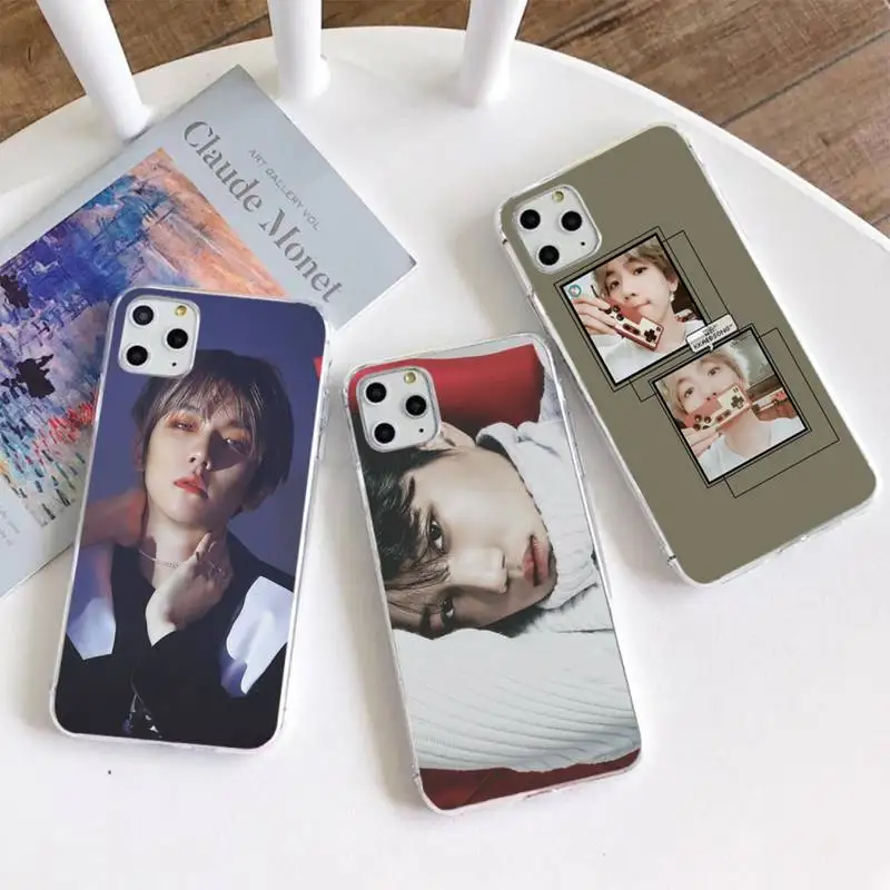 Чехол для телефона EXO baekhyun iphone 12 pro max mini 11 XS MAX 8 7 6 6S Plus X 5S SE 2020 XR|Бамперы| |