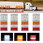 248 шт. Светодиодный проблесковый боковые габаритные светильник сигнала поворота Предупреждение индикатор мерцающий светильник задний фонарь для грузовой автомобиль с прицепом грузовой автомобиль