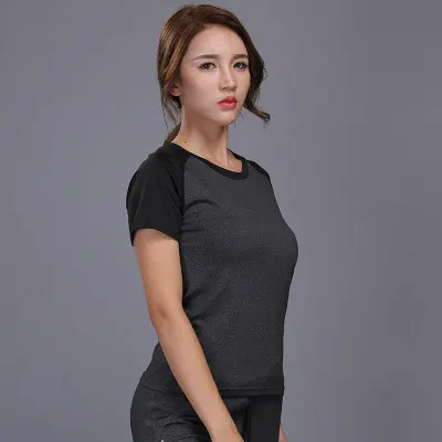 

Women Yoga Shirts Clothing for Sport Jerseys Fitness Short Sleeve T Shirt Gym Running Exercises Quick Dry Tees Female Yoga Tops