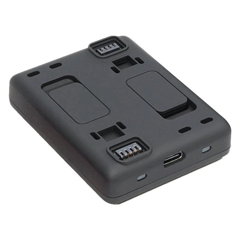 

Зарядное устройство для Insta360 One R, хаб с двумя аккумуляторами для панорамной камеры, с поддержкой быстрой зарядки