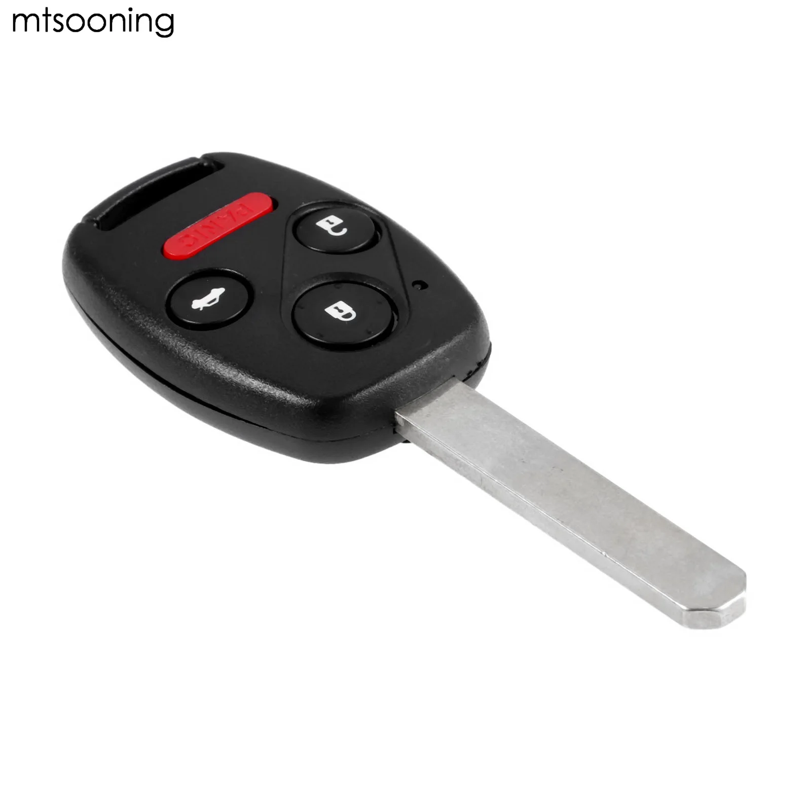 Дистанционный брелок для ключей mtsooning чехол с 4 кнопками Honda Accord 2003 2004 2005 2006 2007 Element