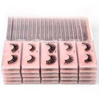 Оптовая продажа ресниц 420100200 шт 3D норковые ресницы натуральные ресницы драматические Накладные ресницы макияж оптовая продажа накладные ресницы наращивание