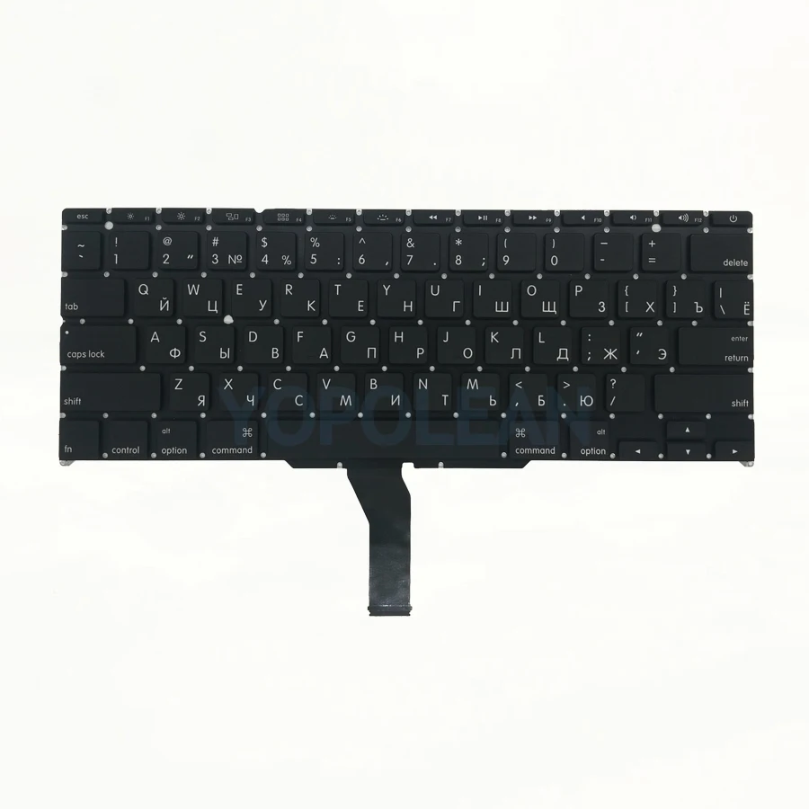 5 шт./Лот Новая маленькая русская клавиатура с русской раскладкой для Macbook Air 11