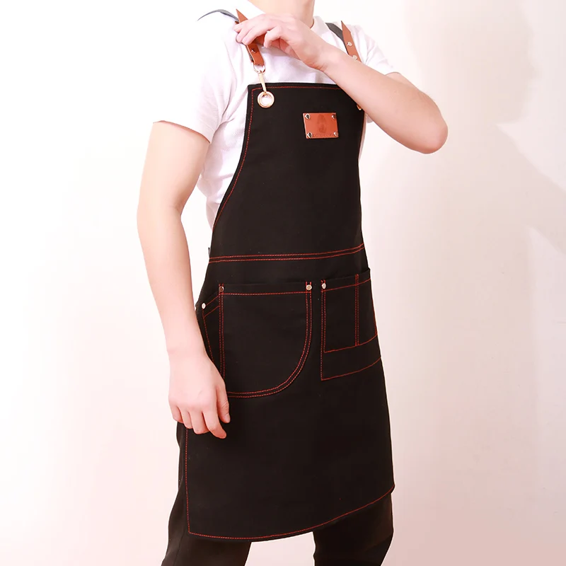 Ковбойский фартук корейская мода заказной печатный логотип китайский ресторан