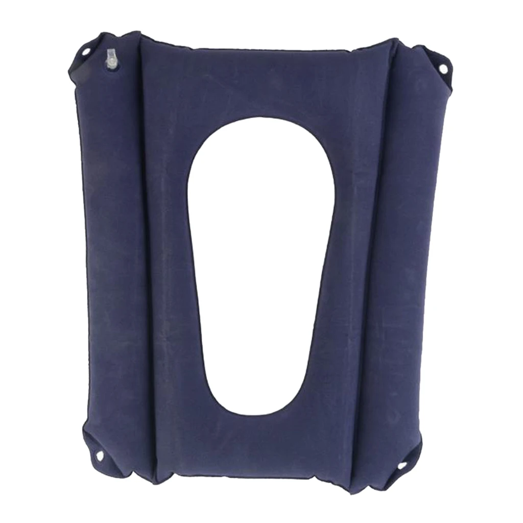 

Inflatable Seat Cushion Comfort Commode Wheelchair Seat Cushion Pillow Coccyx Hemorrhoid Relief