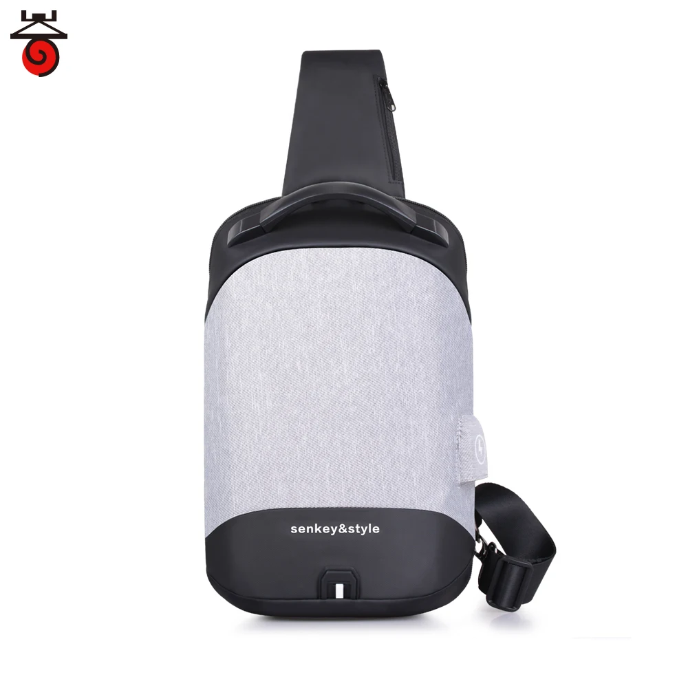 Preço Senkeystyle Alta Qualidade Homens Businees Peito Saco Softback Pequeno único Ombro Mochilas Alça Macia Saco Do Mensageiro Para O Sexo Masculino