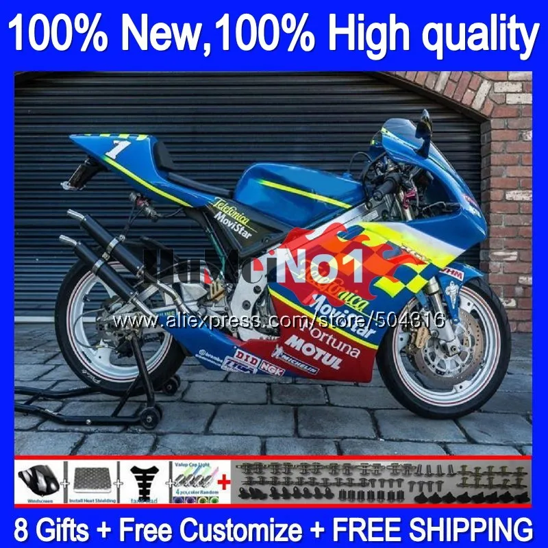 

Body For SUZUKI SAPC VJ21 RGV250 RGVT250 VJ 21 40MC.77 RGV-250 VJ22 RGV 250 1988 1989 1990 1991 88 89 90 91 Hot Blue Fairing