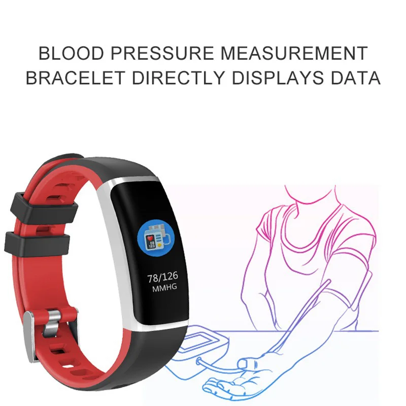 Умный Браслет напоминание о звонках дистанционное управление пульсометр