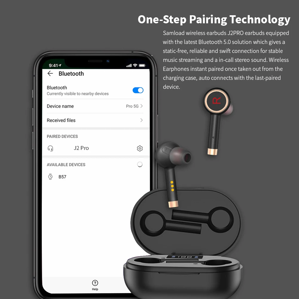 Новые беспроводные мини-наушники Tws водонепроницаемые спортивные наушники с