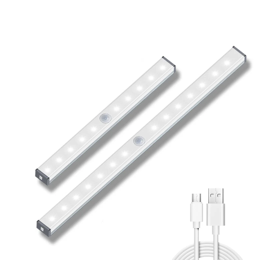 Светодиодный светильник для шкафа с регулируемой яркостью движения Сенсор ночь