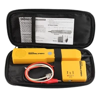 rj11 tools network detector abs telephone cable tester instrument durable yellow wire tracker practical diagnose tone portable