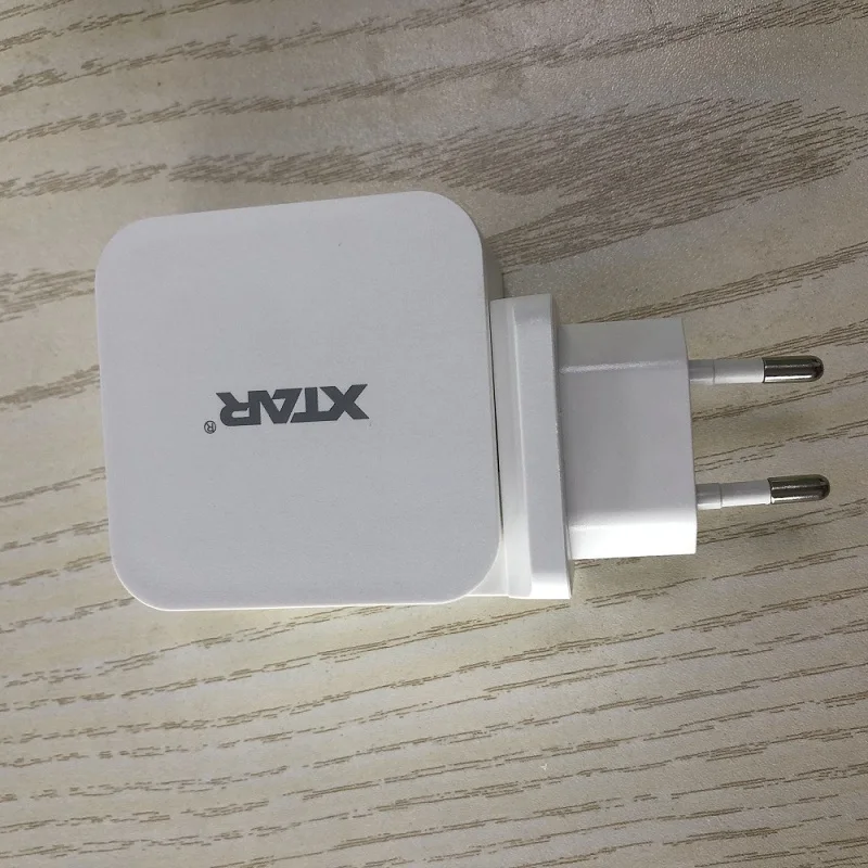 PD45II-EU XTAR ST2 умное быстрое зарядное устройство USB 30 мин полностью заряженный порт type-C 3,6 В/3,7 в литий-ионный аккумулятор 26650 20700 21700 18650 зарядное устройство - Цвет: PD45II-EU
