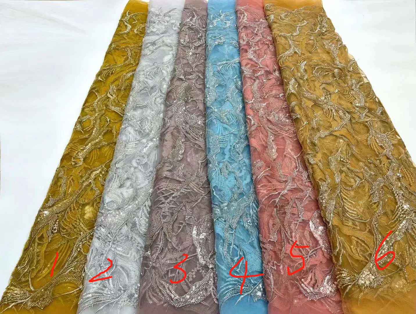 Хорошая цена Африканский вышитый дизайн французское кружево 21JRB-12901 с блестками и