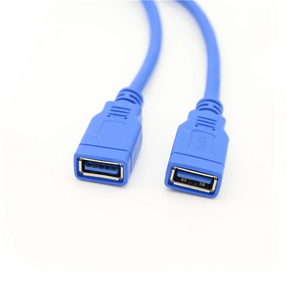 Материнская плата 20Pin к USB3.0 внешняя линия двойной usb-порт Женский Удлинительный