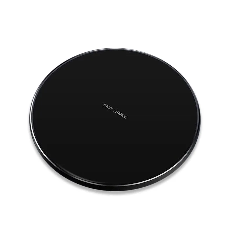 

Metal wireless charger 10W fast charging with light suitable for ultra-thin iPhone