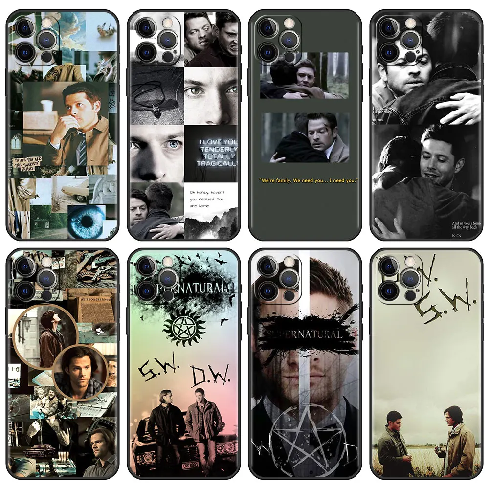 

Supernatural TV Show Fitted Case for iPhone 13 6.1 inches 11 7 12 Pro XR X XS Max 6 6S 8 Plus 5 5S SE Tpu Soft Phone Capa