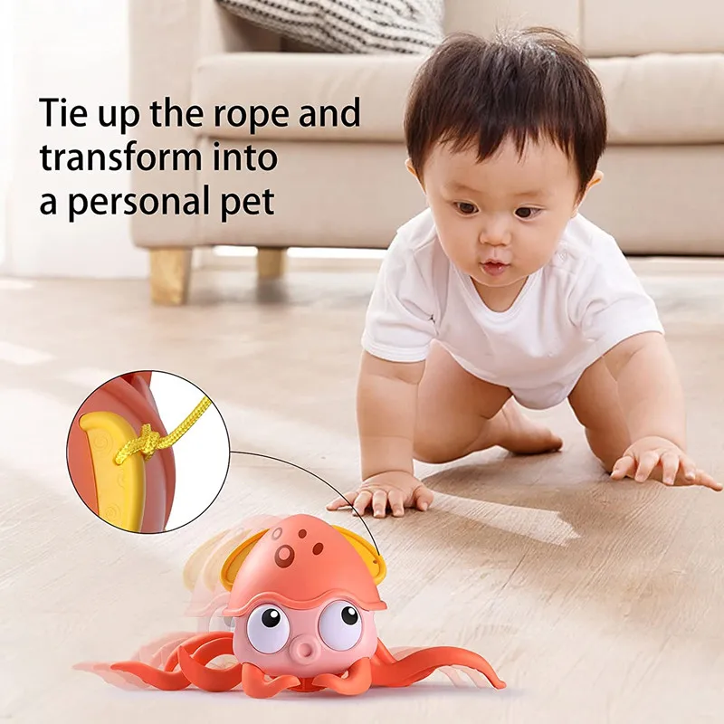 Игрушечный осьминог игрушечный Осьминог для детей бассейна и суши детская