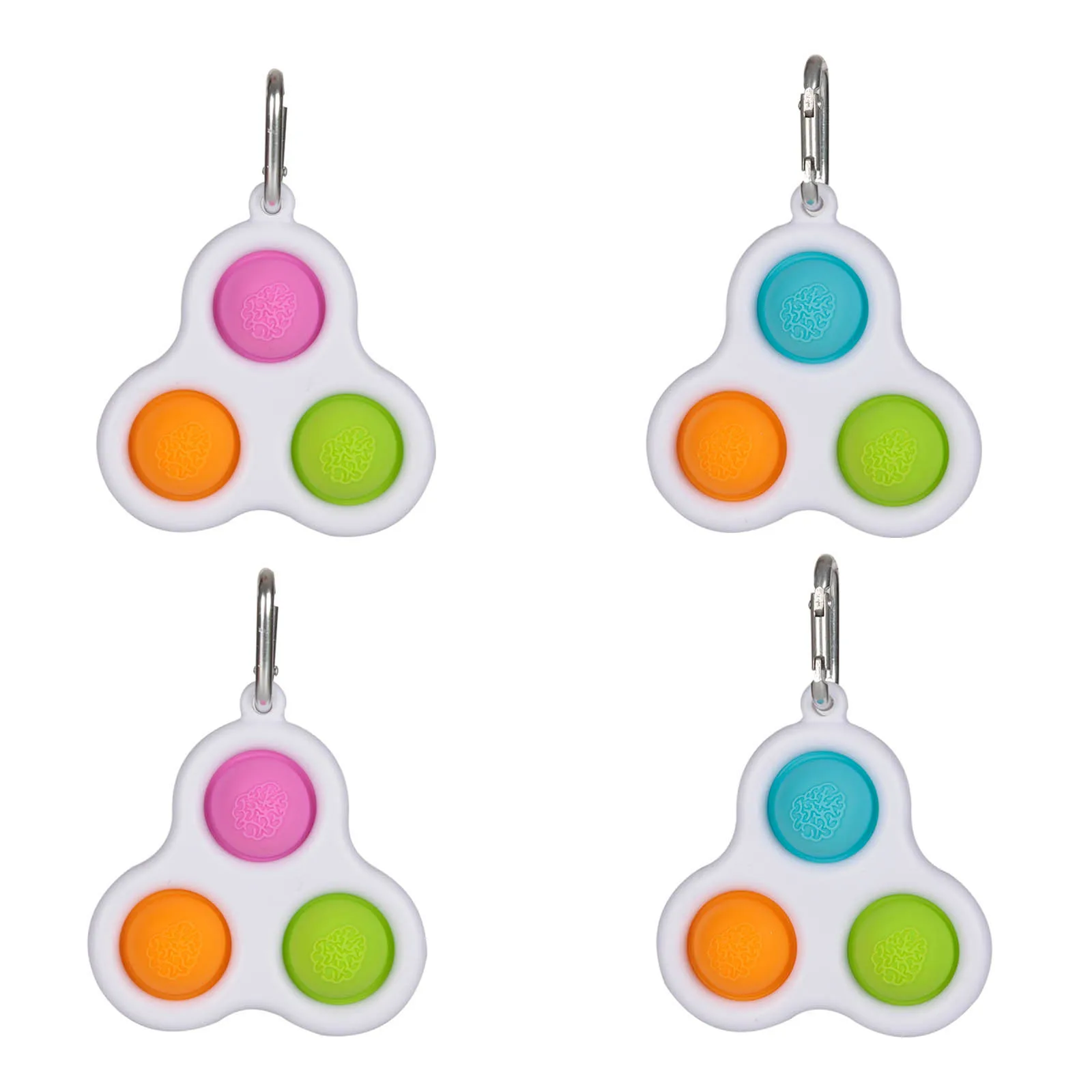 

Hot Selling Fidget Toys Children Adult Simole Dimple Toy Pressure Reliever Board Controller Educational Figet Toys Stress QW