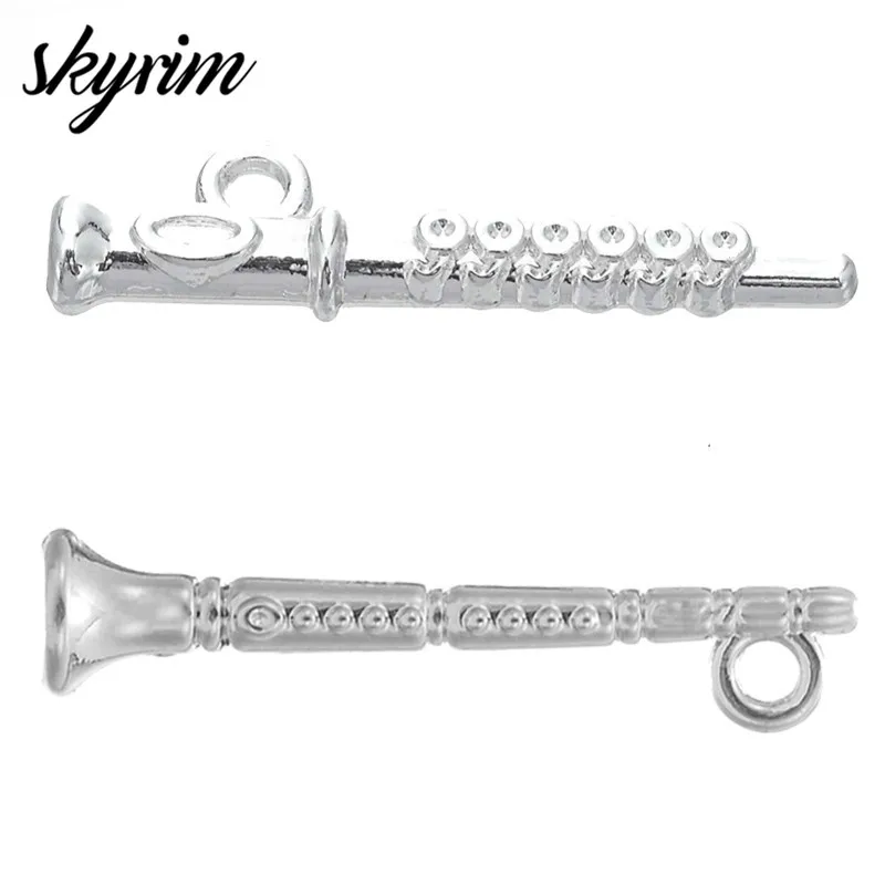 20 шт. подвески для музыкальных инструментов кларнет гитары скрипки|stick charm|charm