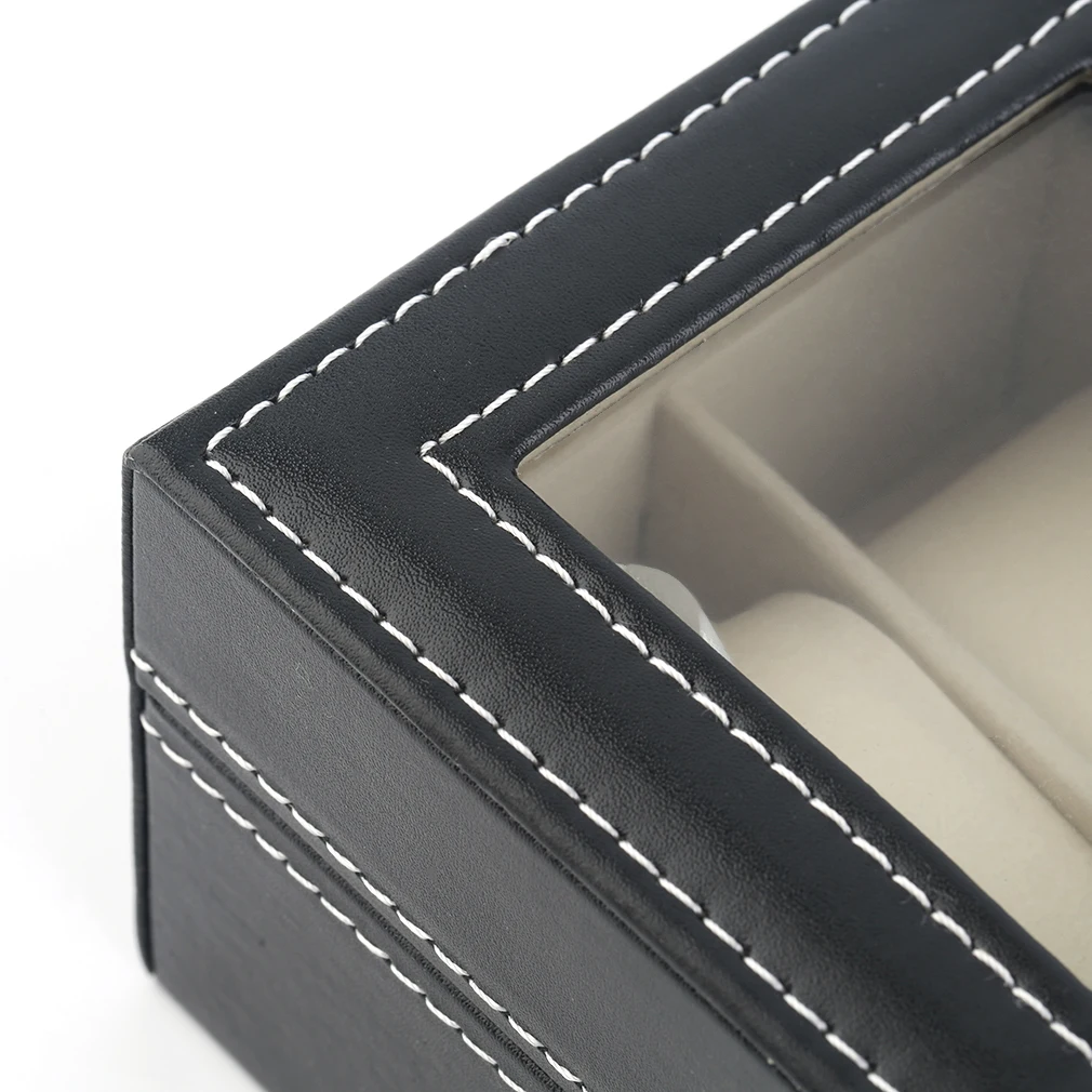 2 сетки из искусственной кожи коробка для часов ювелирные изделия Браслет