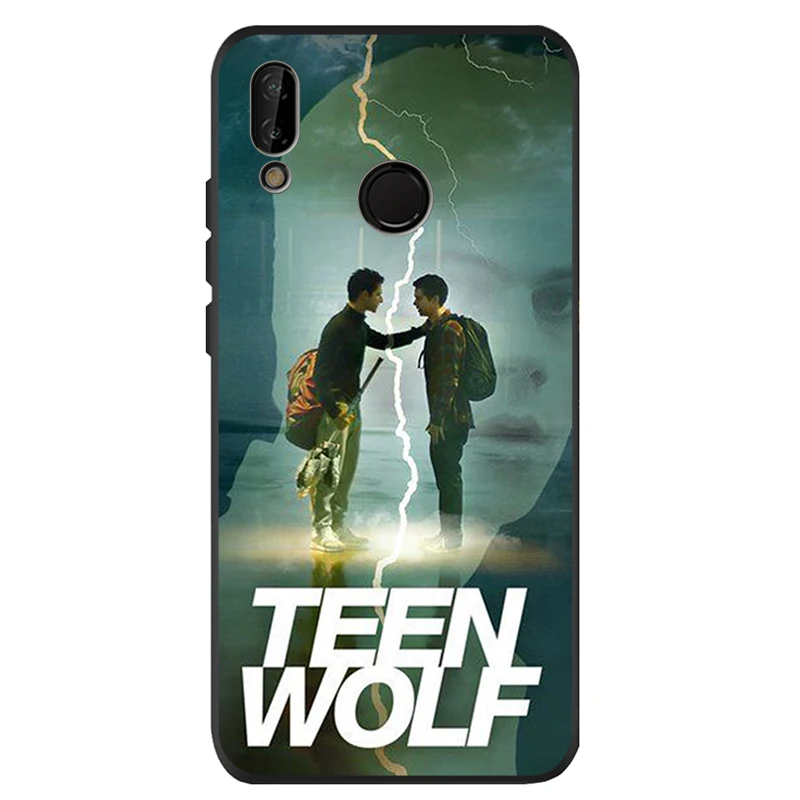 TEEN WOLF black Silicone soft Phone Case For Huawei P40 P30 P20 P10 P9 Lite Pro 2019 P smart 2 Back cover Shell | Мобильные телефоны