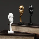 Мини-фигурка, скульптура из смолы, орнамент ручной работы, праздничный подарок украшение для стола