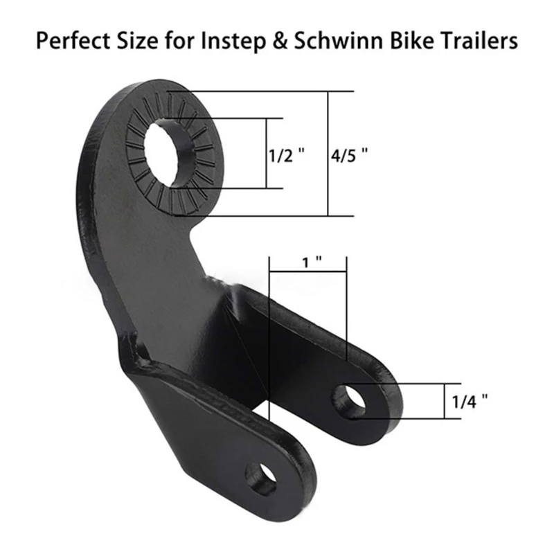 Baby Pull Head Bike Trailer Coupler Iron Bicycle Hitch Mount Adapter Attachment CouplerAccessories | Спорт и развлечения