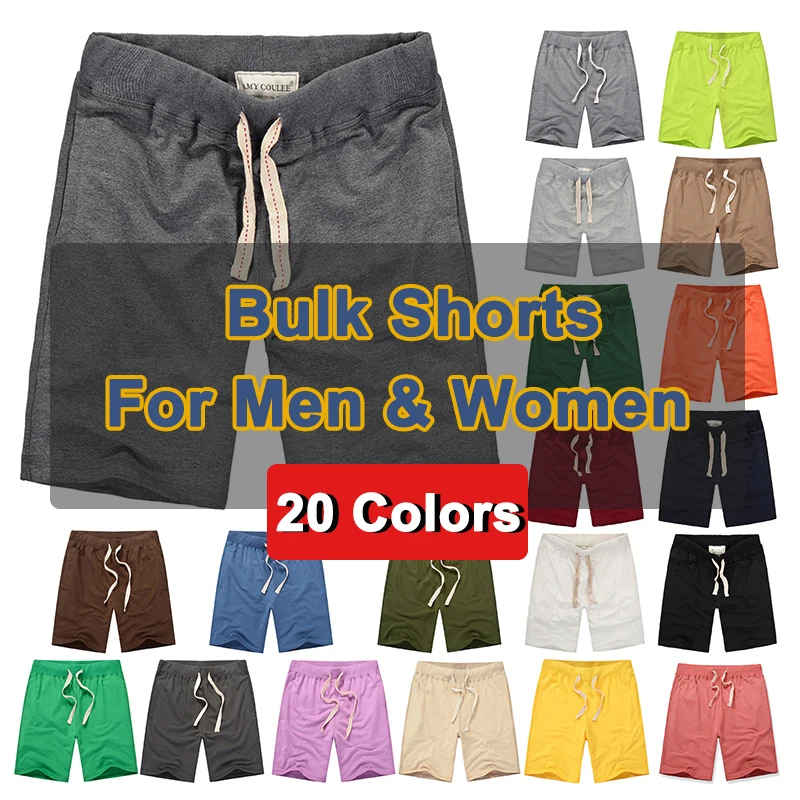 Шорты мужские повседневные быстросохнущие 20 цветов хлопок | Мужская одежда