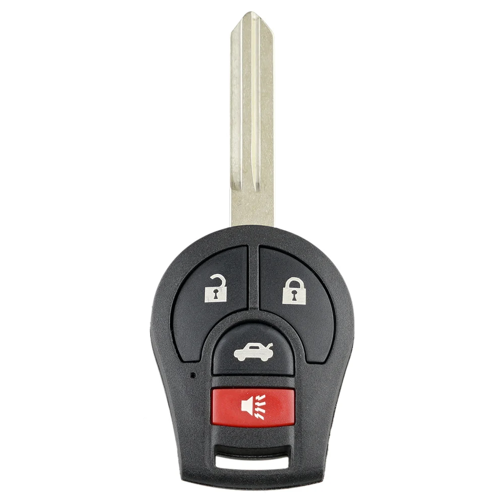 315 МГц 4 кнопки Универсальный Черный ABS + металлический умный Автомобильный