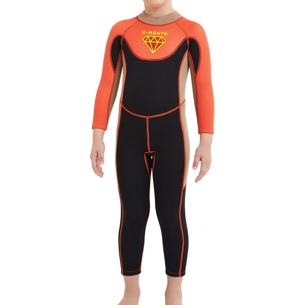 Kids Diving Suit 2.5mm Neoprene Youth Breathable Wet Suits UV Protection | Спорт и развлечения
