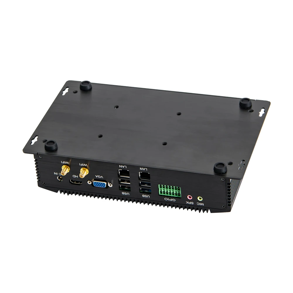 Industrial Mini Computer Core i7-8550U i5-8250U i3 DDR4 Rugged Fanless PC 6*COM 2*Intel Lans 8*USB GPIO VGA HDMI 3G/4G WiFi HTPC |