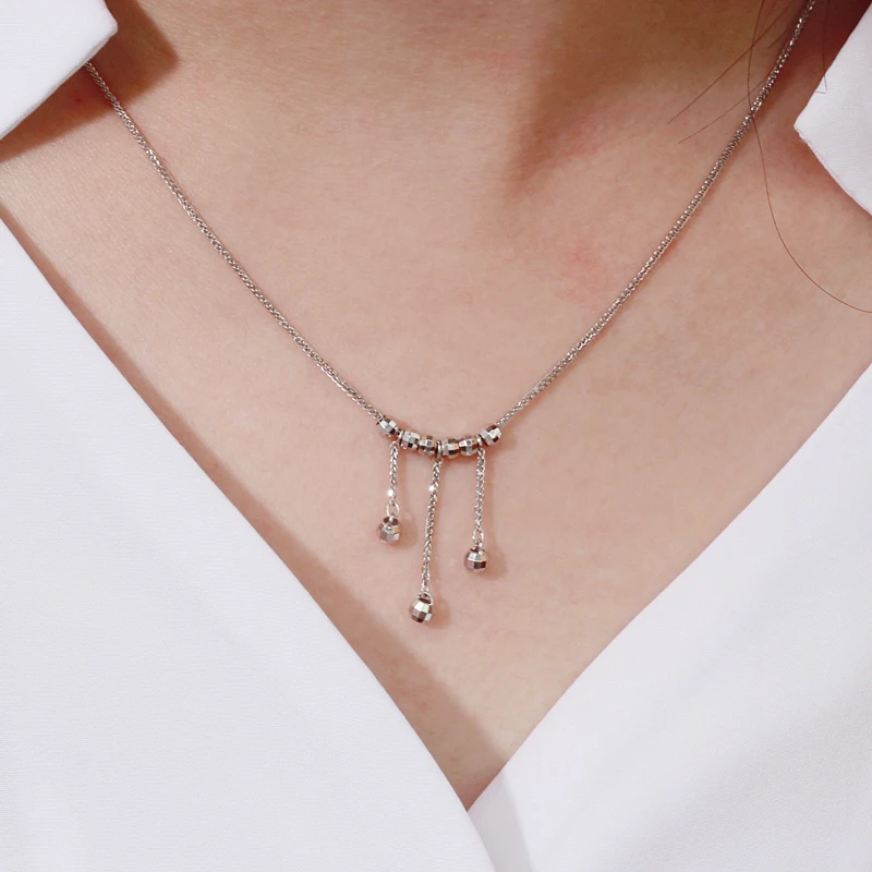 Pt950 Pure Gold Necklace Real Platinum Solid Chain Men's Good Simple Upscale Trendy Classic Fine Jewelry Hot Sell New 2020 | Украшения