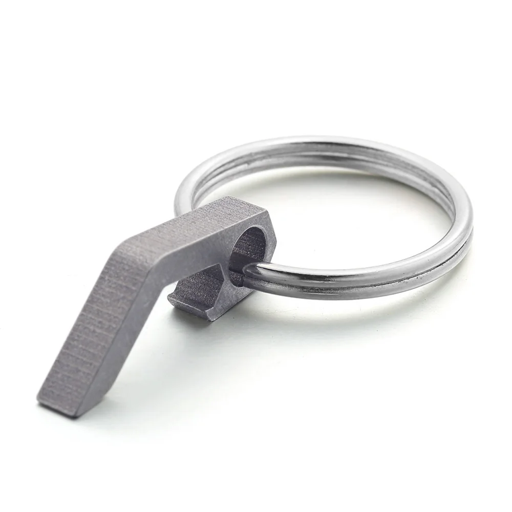 Чистые Брелоки для ключей мини брелоки портативное уличное EDC оборудование