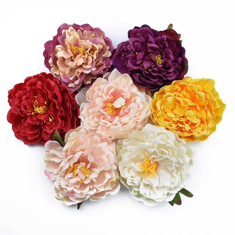 1/5 шт. декоративные пионы из шелка 15 см|Искусственные и сухие цветы| |